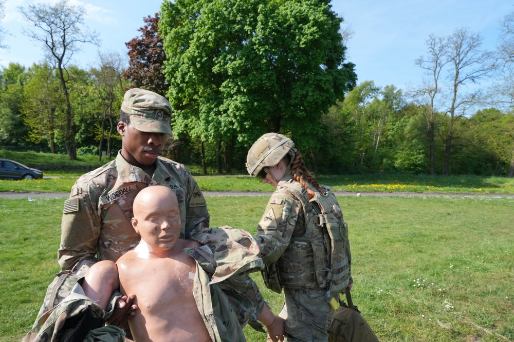 U.S. and Polish Forces Strengthen Shared understanding During Joint Combat Lifesaver Training in Poland