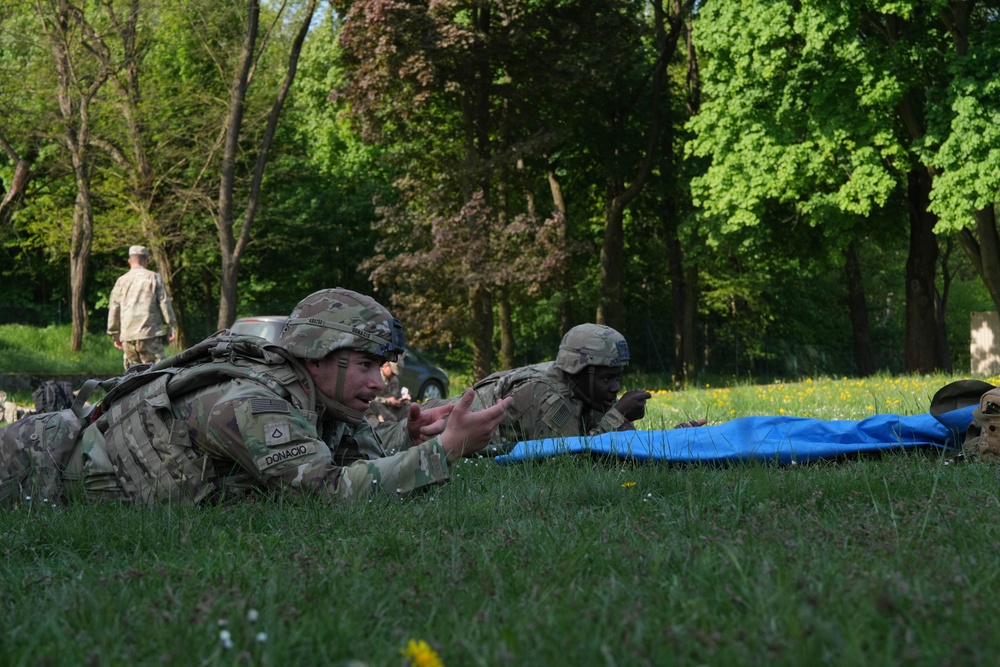 U.S. and Polish Forces Strengthen Shared understanding During Joint Combat Lifesaver Training in Poland