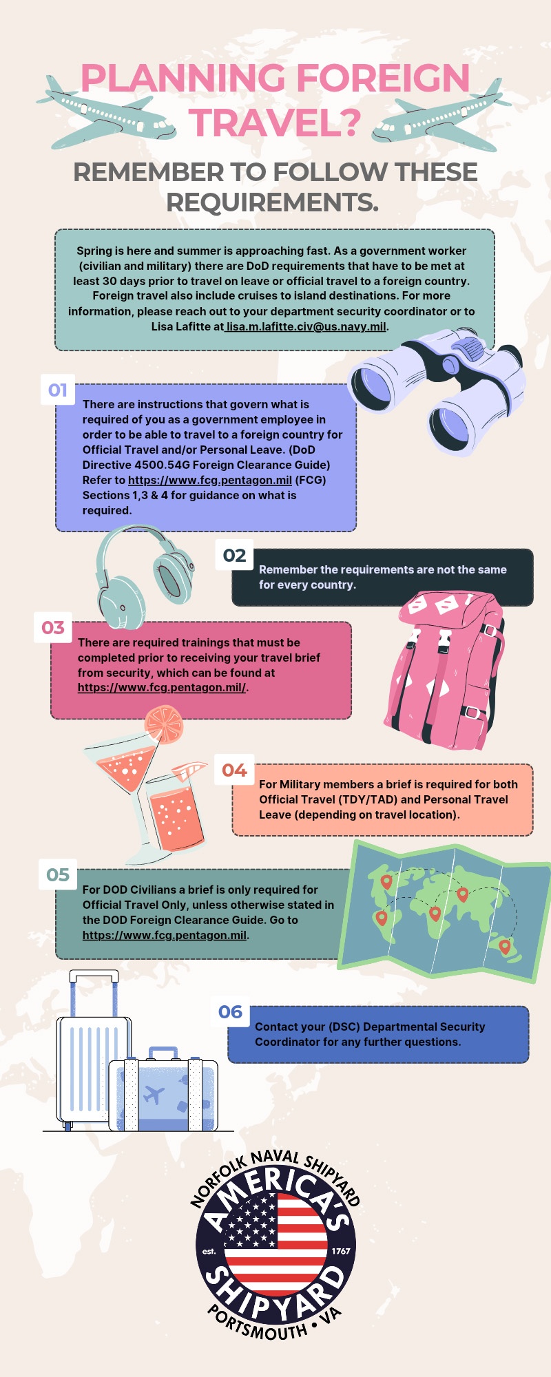 Planning Foreign Travel? Remember to Follow These Requirements