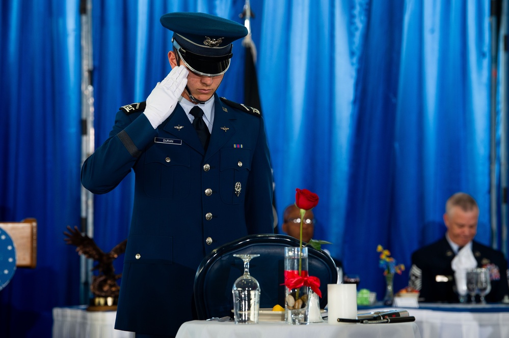 Cadet Wing participates in inaugural Recognition and Promotion
