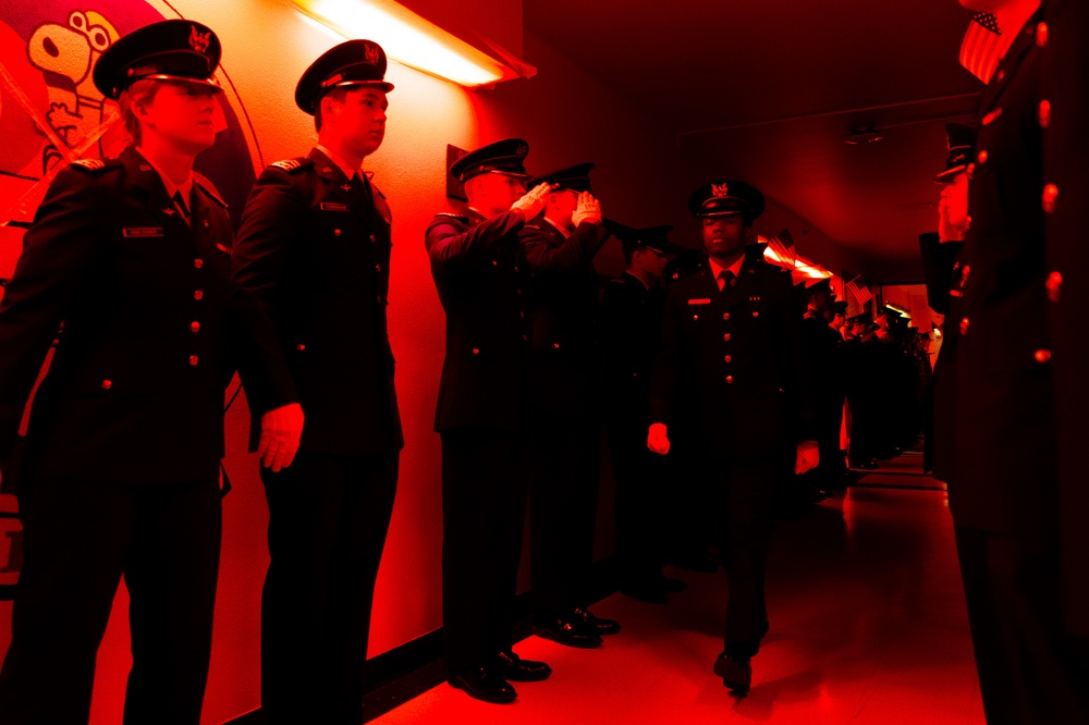 Cadet Wing participates in inaugural Recognition and Promotion