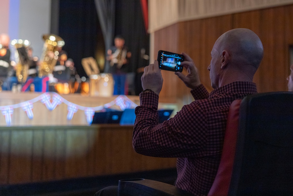 2nd Marine Division Band and the Norwegian Army’s “His Majesty the King’s Guard” perform at Camp Lejeune
