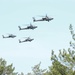 U.S. Army AH-64 Apaches roar through Latvia demonstrating lethality