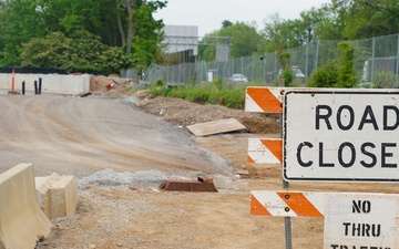 Construction work continues on the site of the Louisville VA Medical Center April 30, 2025