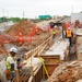 Construction work continues on the site of the Louisville VA Medical Center April 30, 2025