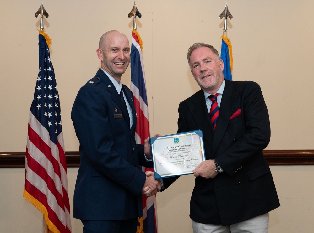 Honorary commanders: cultivating partnership, community