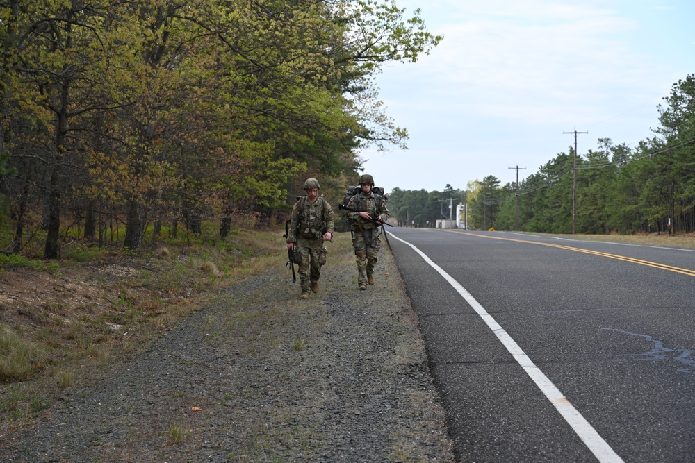JB MDL – TY25 NJARNG Best Warrior Competition Road March – 2 MAY 2025