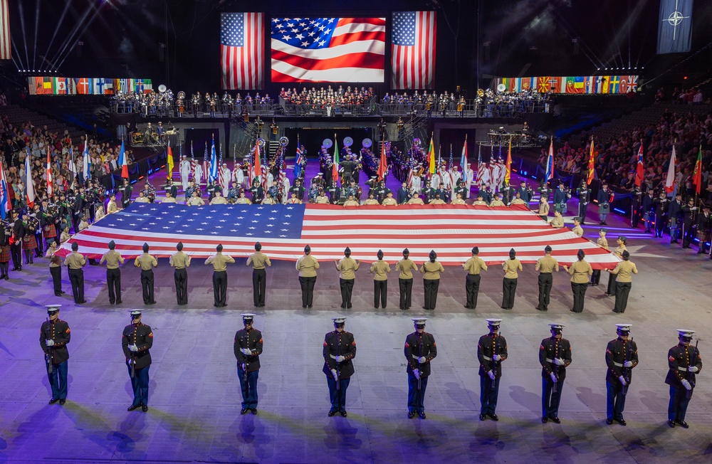 Adm. Caudle Attends 2025 Virginia International Tattoo Festival