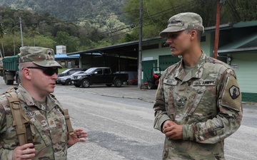 Chaplain conducts battlefield circulation, during Tradewinds 25