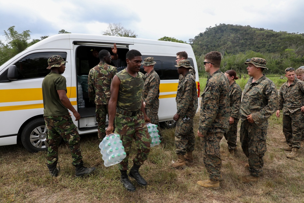 Chaplain conducts battlefield circulation, during Tradewinds 25