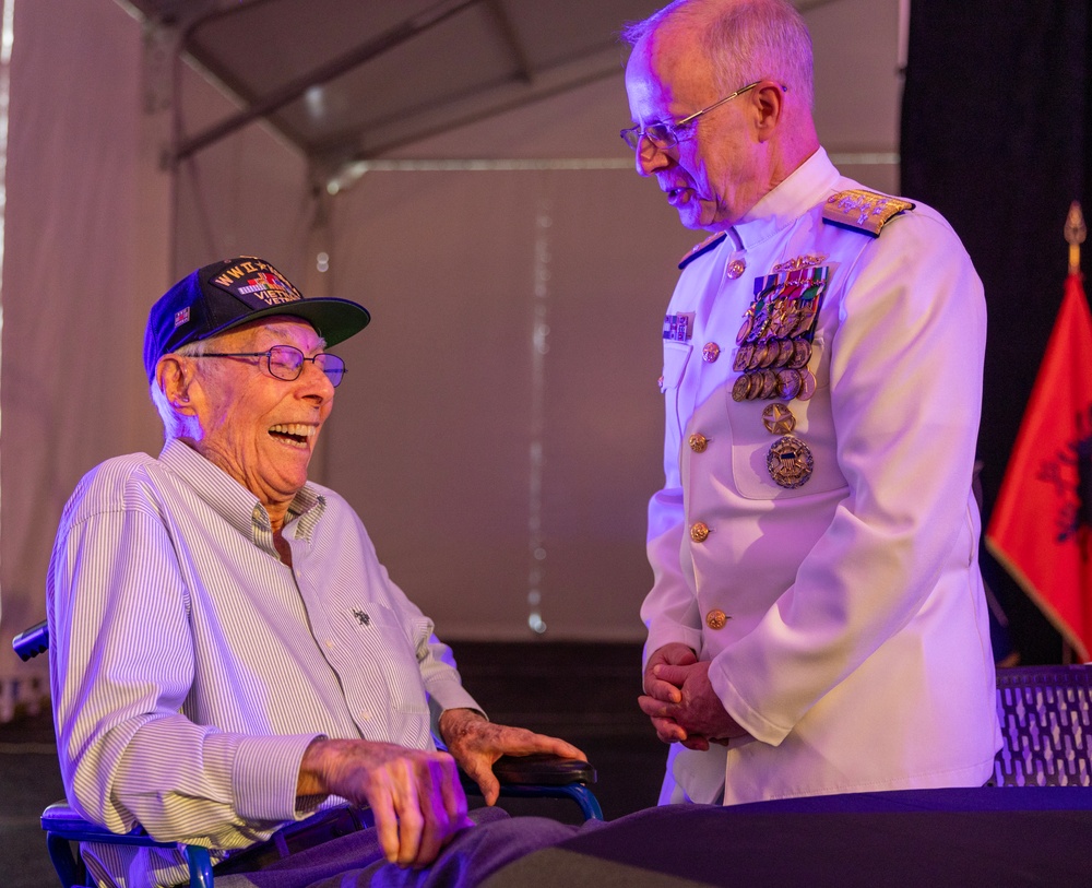 Adm. Caudle Attends 2025 Virginia International Tattoo Festival