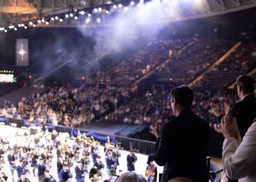 Adm. Caudle Attends 2025 Virginia International Tattoo Festival