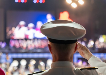 Adm. Caudle Attends 2025 Virginia International Tattoo Festival