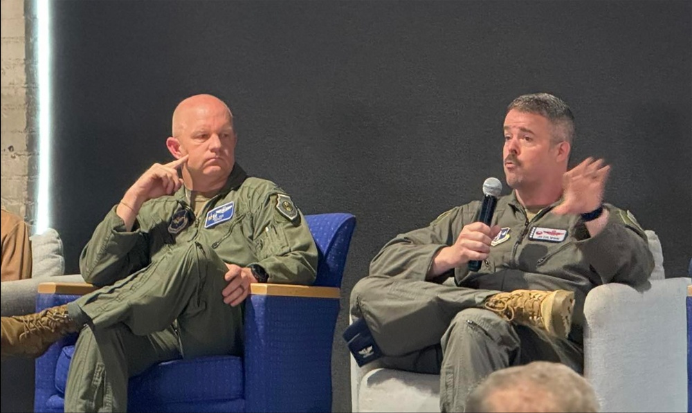 Commanders participate in discussion panel