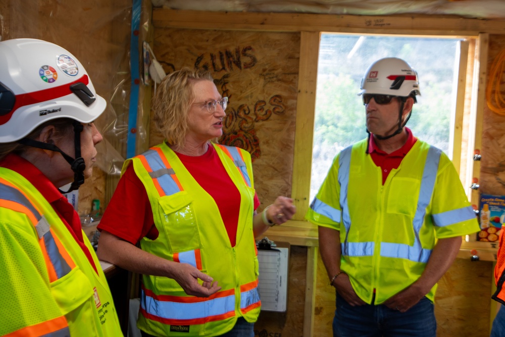 U.S. Army Corps of Engineers Hurricane Helene debris removal efforts at Lake Lure