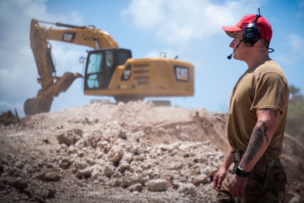 200th RED HORSE Helps Set the Theater in Guam