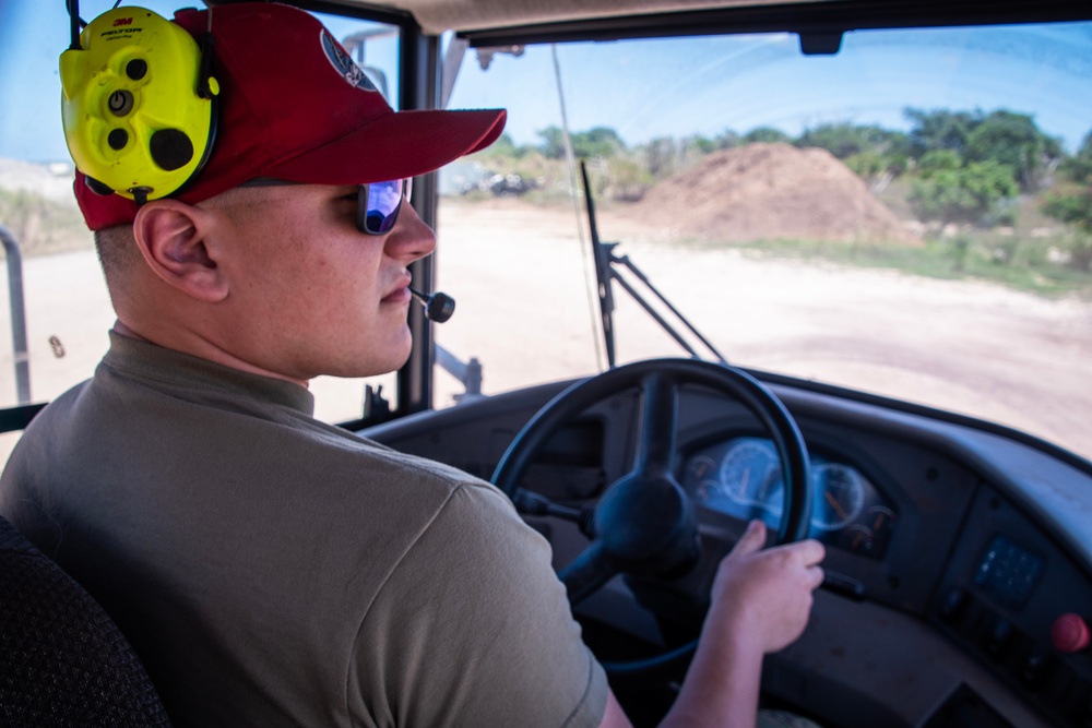 200th RED HORSE Helps Set the Theater in Guam