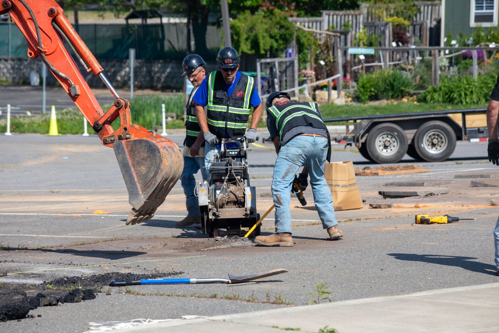 U.S. Army Corps of Engineers Hurricane Helene debris removal efforts at Lake Lure