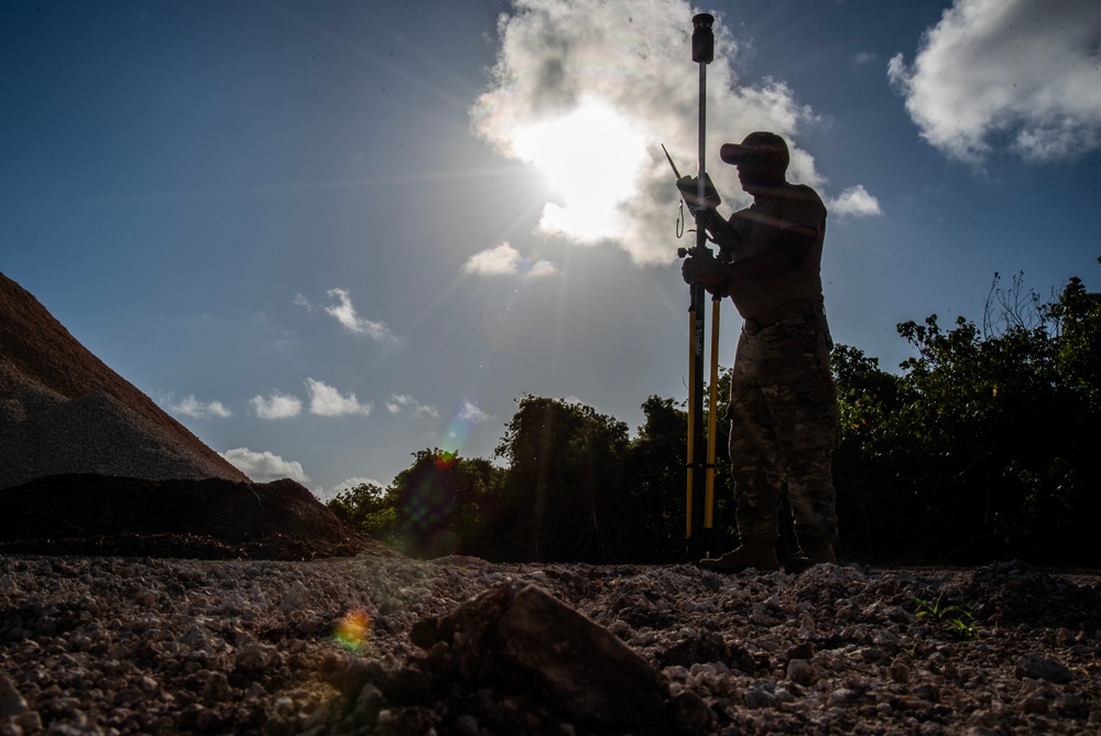 200th RED HORSE Helps Set the Theater in Guam