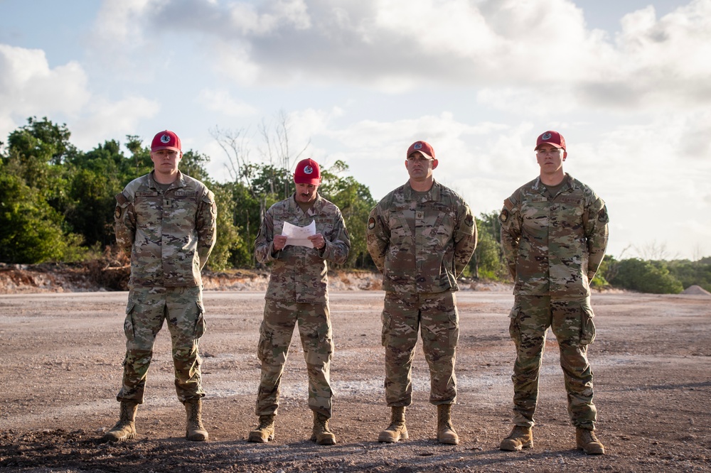 200th RED HORSE Helps Set the Theater in Guam