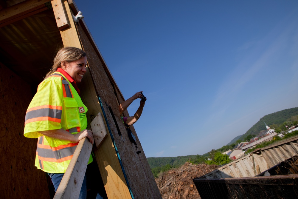 U.S. Army Corps of Engineers Hurricane Helene debris removal efforts at Lake Lure