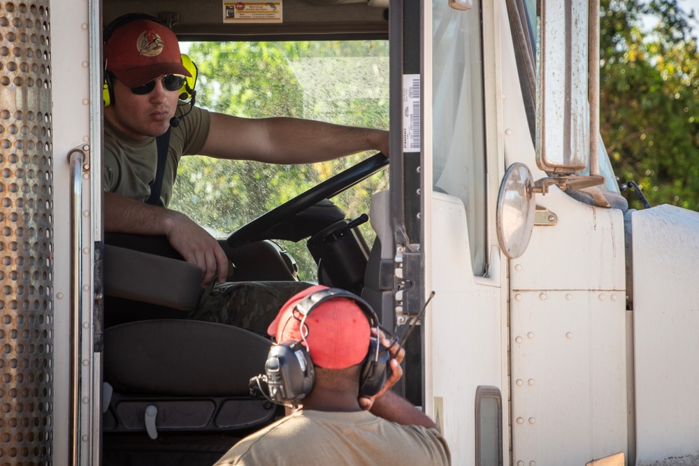 200th RED HORSE Helps Set the Theater in Guam