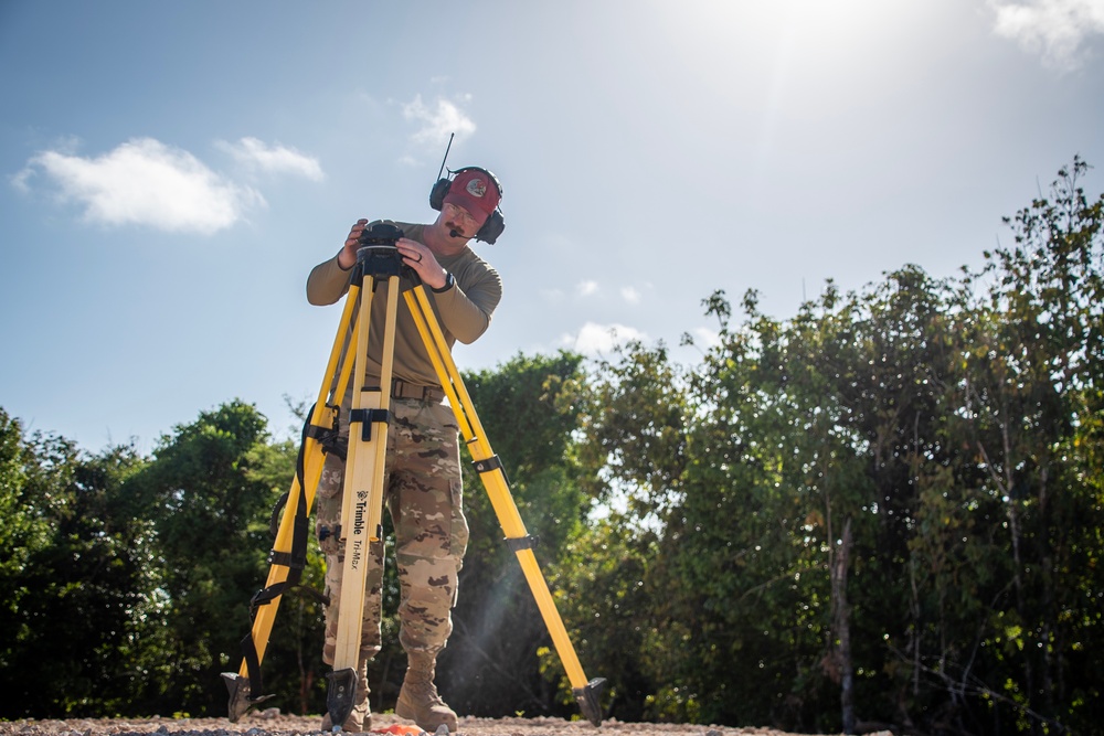 200th RED HORSE Helps Set the Theater in Guam