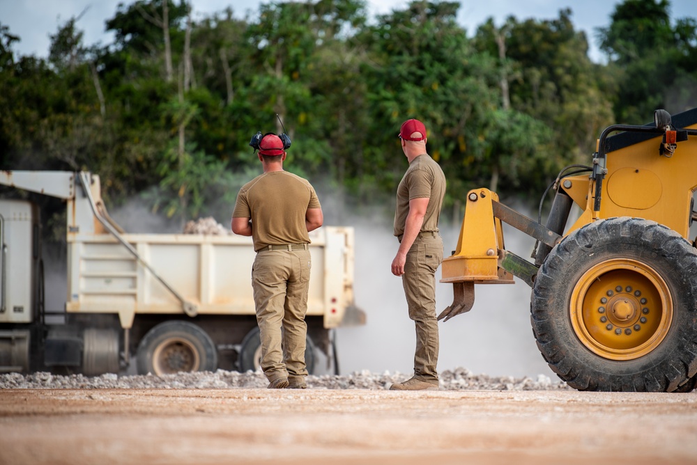 200th RED HORSE Helps Set the Theater in Guam