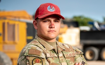 Airman Helps to Set the Theater in Deployment for Training
