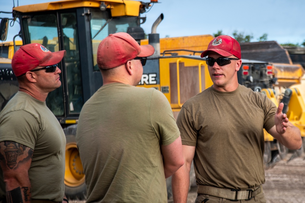 200th RED HORSE Helps Set the Theater in Guam