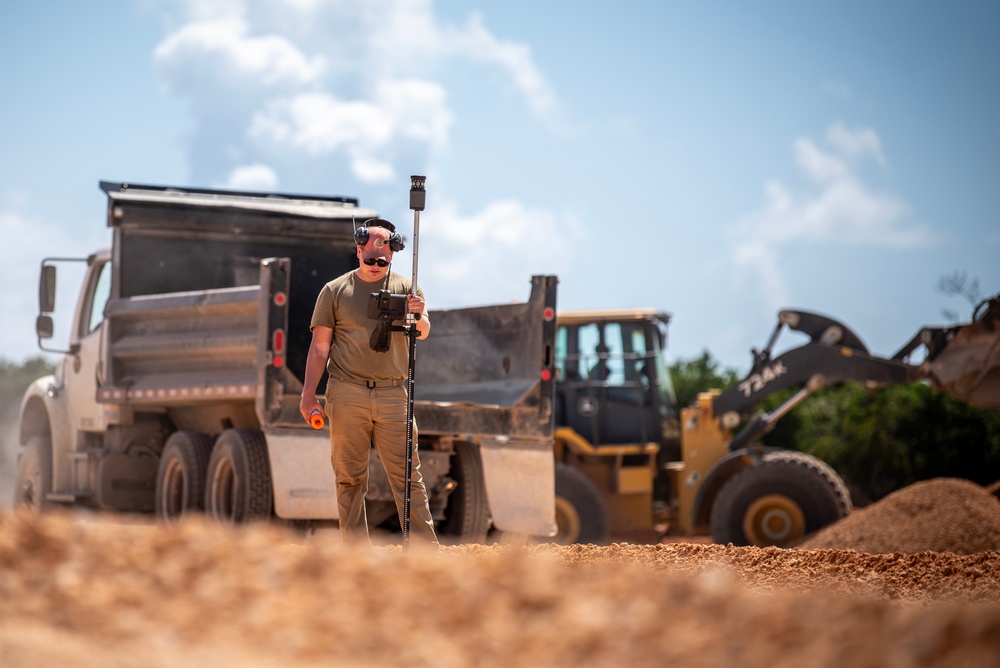 200th RED HORSE Helps Set the Theater in Guam