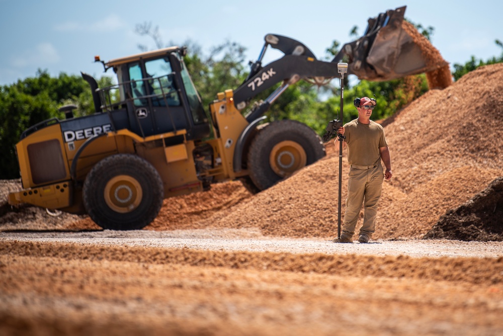 200th RED HORSE Helps Set the Theater in Guam