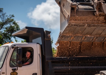200th RED HORSE Helps Set the Theater in Guam