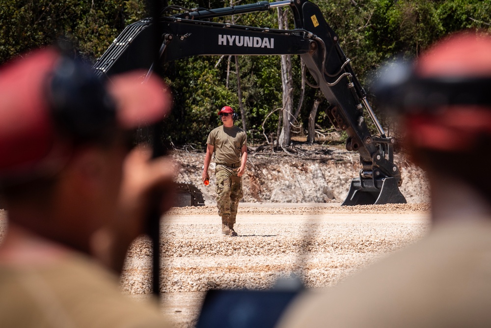 200th RED HORSE Helps Set the Theater in Guam