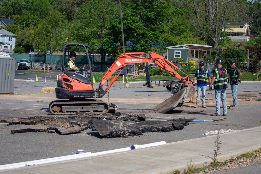 U.S. Army Corps of Engineers Hurricane Helene debris removal efforts at Lake Lure
