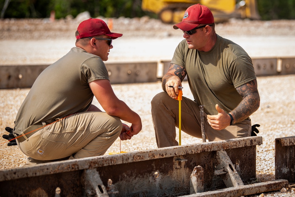 200th RED HORSE Helps Set the Theater in Guam
