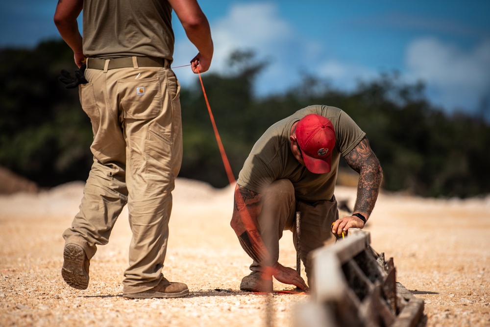 200th RED HORSE Helps Set the Theater in Guam