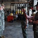 U.S. Navy sailors awarded at going away ceremony
