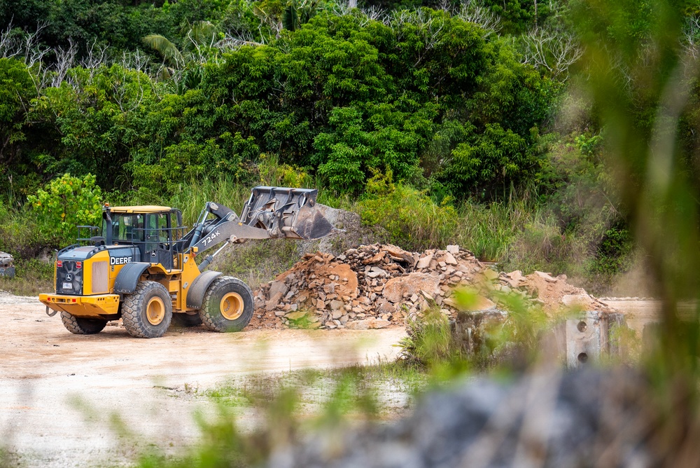 200th RED HORSE Helps Set the Theater in Guam