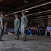 U.S. Navy sailors awarded at going away ceremony