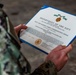 U.S. Navy sailors awarded at going away ceremony
