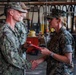 U.S. Navy sailors awarded at going away ceremony