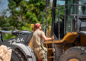 200th RED HORSE Helps Set the Theater in Guam