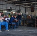 U.S. Navy sailors awarded at going away ceremony