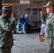U.S. Navy sailors awarded at going away ceremony