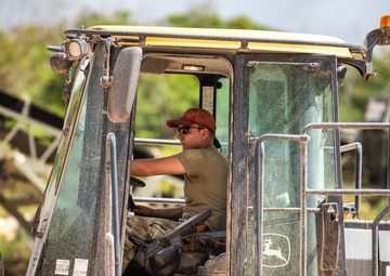 200th RED HORSE Helps Set the Theater in Guam