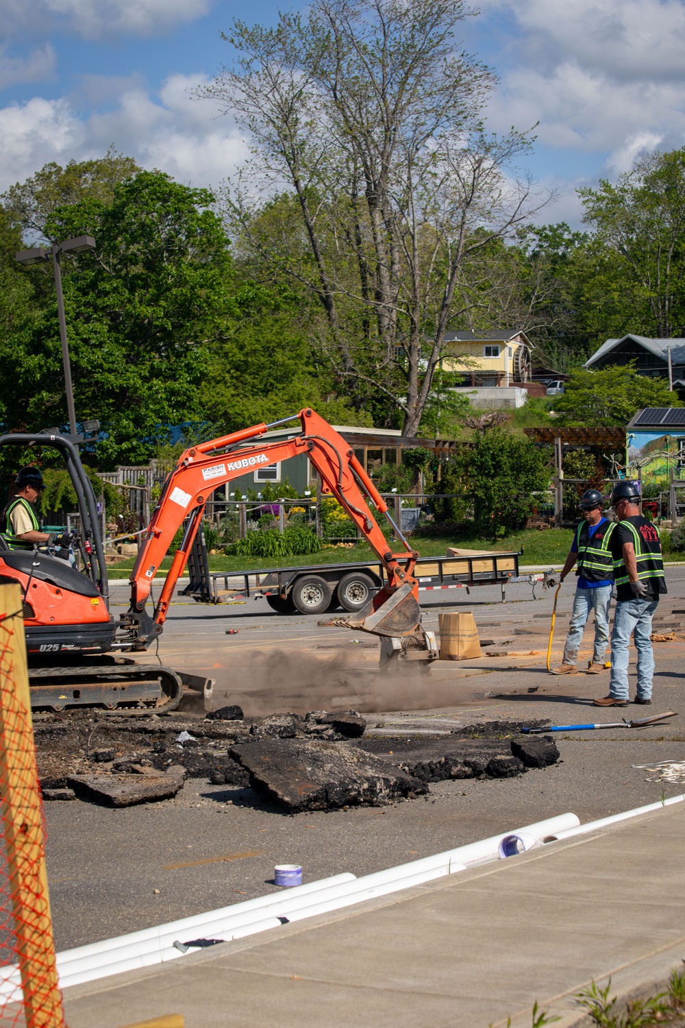 U.S. Army Corps of Engineers Hurricane Helene debris removal efforts at Lake Lure
