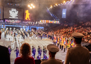 Adm. Caudle Attends 2025 Virginia International Tattoo Festival