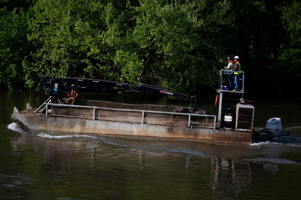 U.S. Army Corps of Engineers Hurricane Helene debris removal efforts