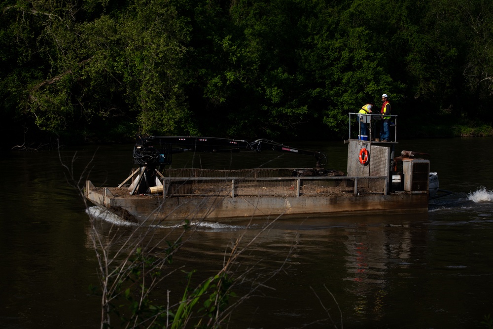 U.S. Army Corps of Engineers Hurricane Helene debris removal efforts